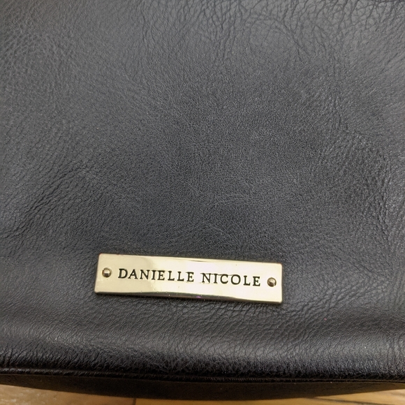 Danielle Nicole Black Crossbody Colorful Design - Picture 3 of 7